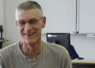 Claude, enseignant au CPNV